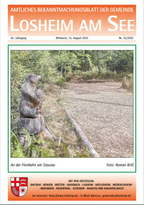 Amtsblatt Losheim vom 01.09.2022