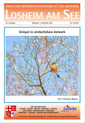 Losheimer Amtsblatt vom 02.12.2020