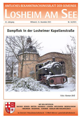 Amtsblatt Losheim vom 15.12.2021