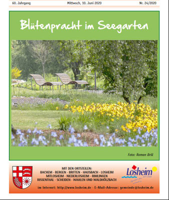 Amtsblatt Losheim 10.06.2020