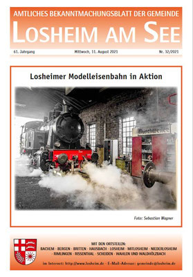 Amtsblatt Losheim vom 11.08.2021