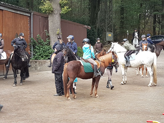 Gleich geht es los!