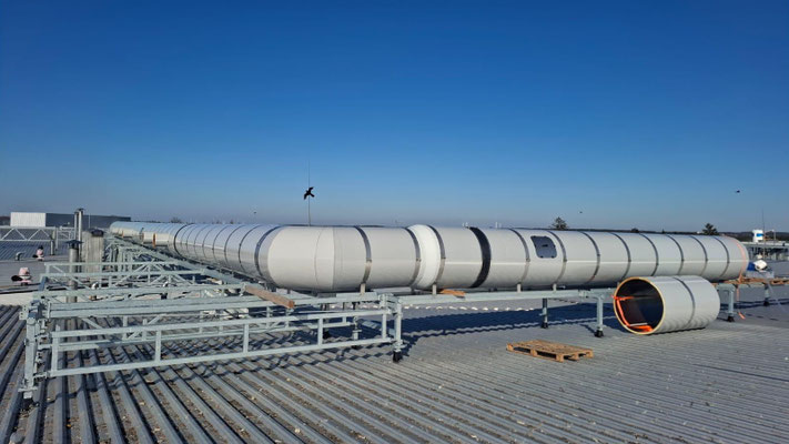 Rohrleitungsbau für ein Industrie-Unternehmen