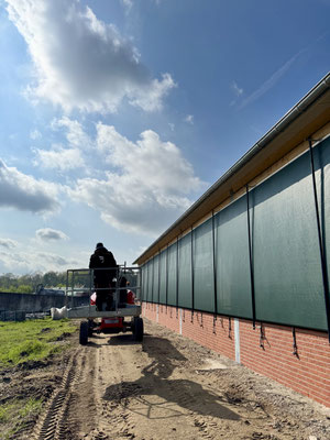 Curtains (Wickellüftung) im Praxiseinsatz