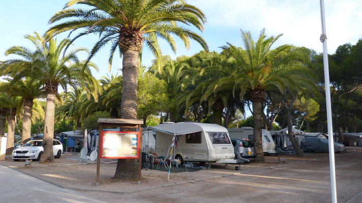 am Campingpark Tamarit bei Tarragona