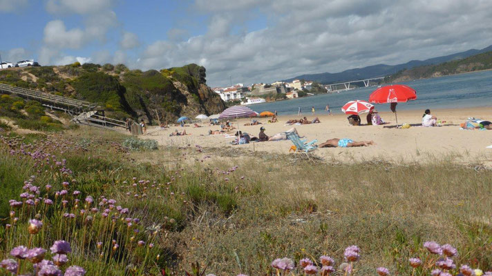 unser Badestrand bei Milofontes