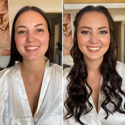 Brautstyling für Laura