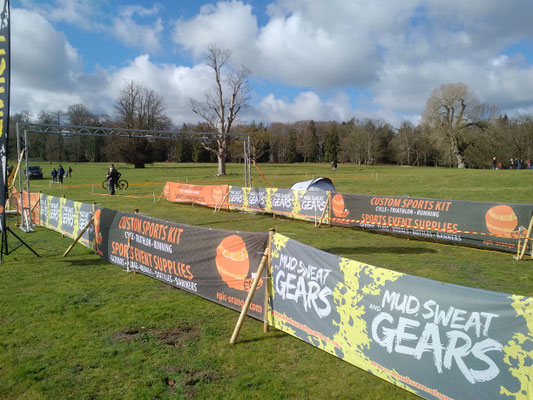 Airflow fence scrim banners