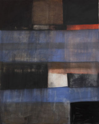 52-Sans titre-juin 2013-tempera sur toile-100x81cm