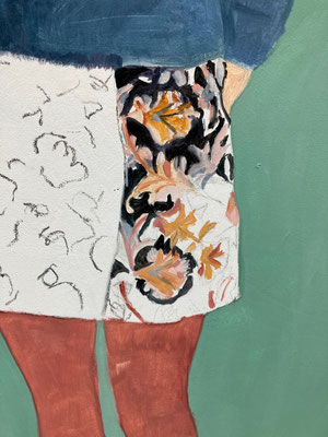 La jupe de Sidonie ( détail)