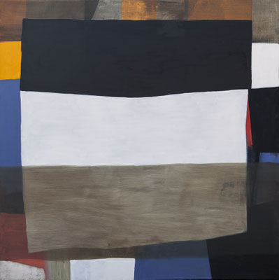 4-Sans titre- 20 fevrier 2019-huile et tempera sur toile-150x150cm