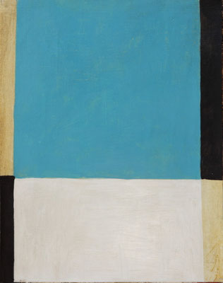 15-Bleu lumiere-fevrier 2014-tempera sur toile-48,5x38cm