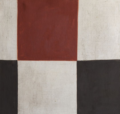 33-Ombre et rouge- juillet 2019- tempera sur toile-x cm