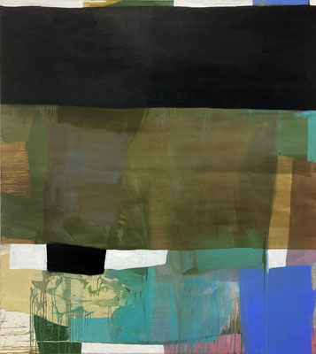 9- Sans titre-janvier 2022- huile sur toile-190x170cm