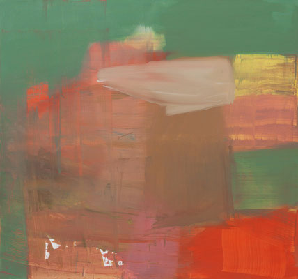 3-Sans titre, juillet 2024, huile sur toile, 150x160cm
