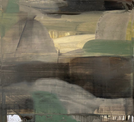 33- Sans titre - juin 2023- huile sur toile- 130x150cm 
