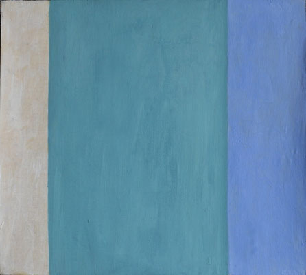 24-Bleu sulfate bleu charronet blanc de zinc-mars 2014-tempera sur t-47,5x53cm