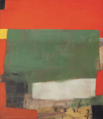 17-Sans titre-août septemre 2024- huile sur toile, 210x180cm 