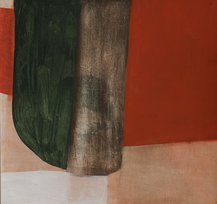 100-Robe verte-oct-nov 2013-tempera sur toile-42x44cm