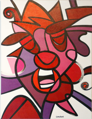 Douleur. Acrylique sur toile. 89 x 116 cm. 1030 €