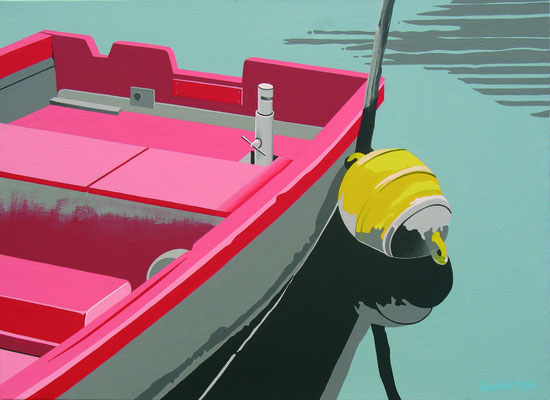 Bord de Maine. Acrylique sur toile. Collection privée