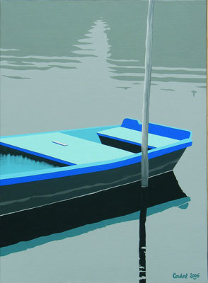 Bord de Maine. Acrylique sur toile. Collection privée.