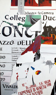 Concert de chambre. Acrylique sur toile. Collection privée