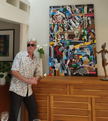 Les arts. Acrylique sur toile. Collection privée