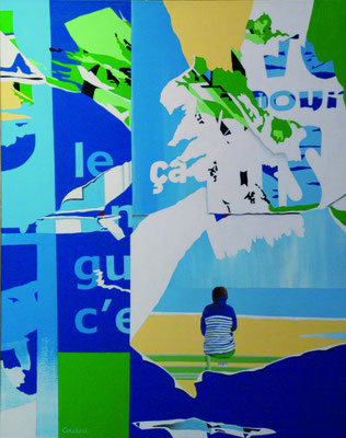 La Guérinière. Acrylique sur toile. Collection privée.