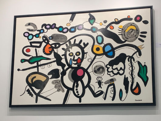 Le 3ème fils. Acrylique sur toile. 102 x 152 cm. Collection privée