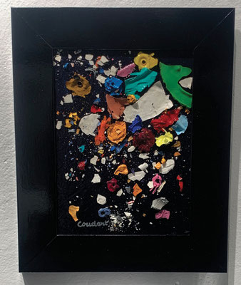 Petite planète de restes. 26 x 32 cm. Collection privée