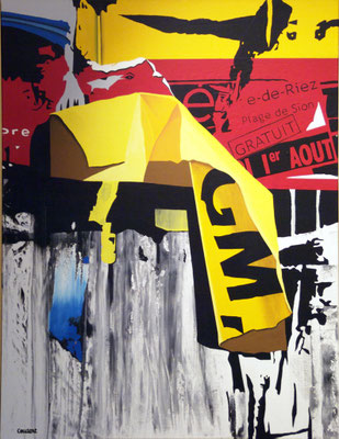 GM. Acrylique sur toile. Collection privée