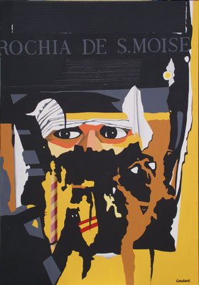 Parochia de S. Moïse. Acrylique sur toile. 81 x 116 cm. Collection privée