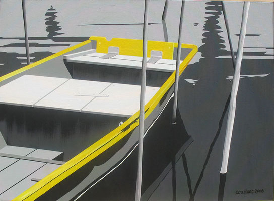 Bord de Maine. Acrylique sur toile. Collection privée