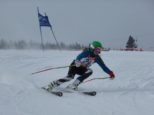 Rennläufer Skiteam Heufeld bei der Vereinsmeisterschaft 2015.