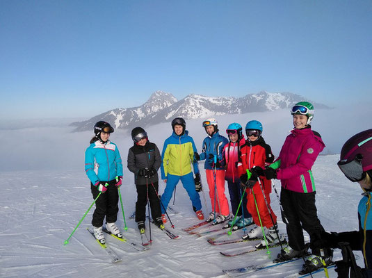 Kinderskikurs im Sudelfeld Skiteam Heufeld 2018.