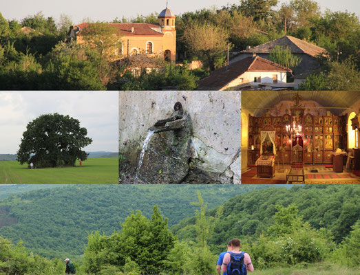 Collage mit Fotos von Braknitsa