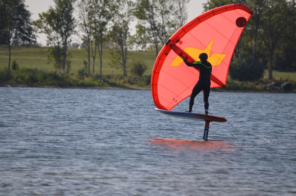 Swing Wing von F-One am Auesee