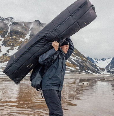 Manera 747 Kite Surf Board Bag leicht zu tragen