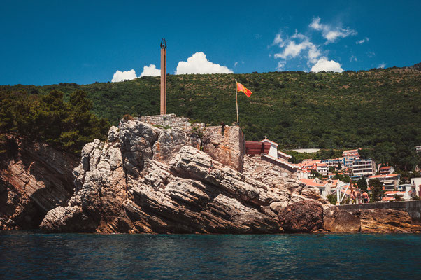 Kastio castle in Petrovac Montenegro