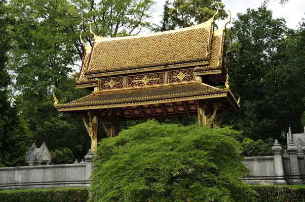 Thai-Sala Tempel im Kur-Park von Bad Homburg