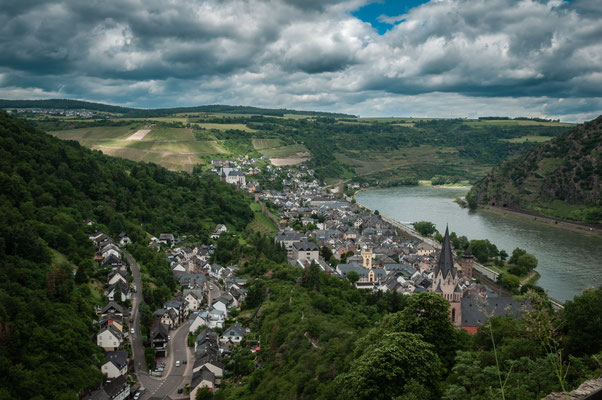 Turmmuseum auf Schönburg in Oberwesel Aussicht von der Burg