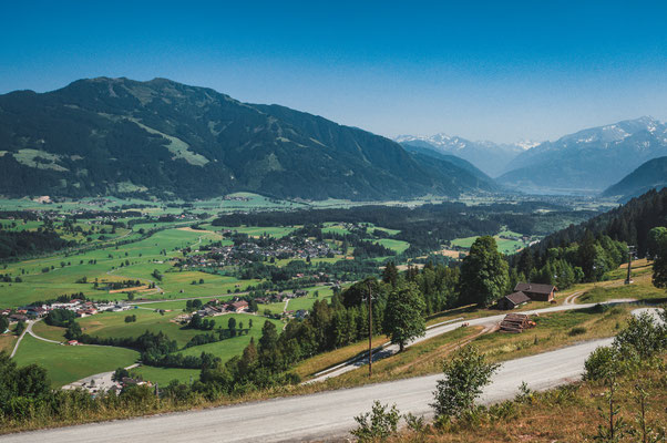 Aussicht vom Kehlbach aus in Österreich