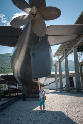 Alte Sowjetische U-Boot