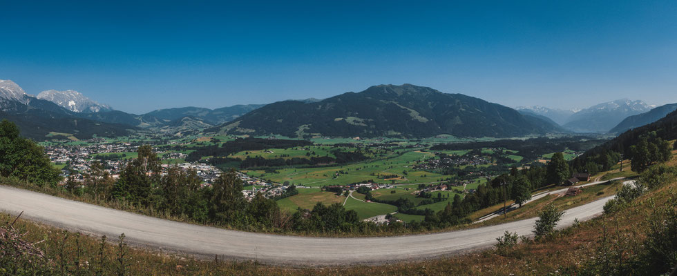 Berglandschaft bei Kehlbach - Panorama