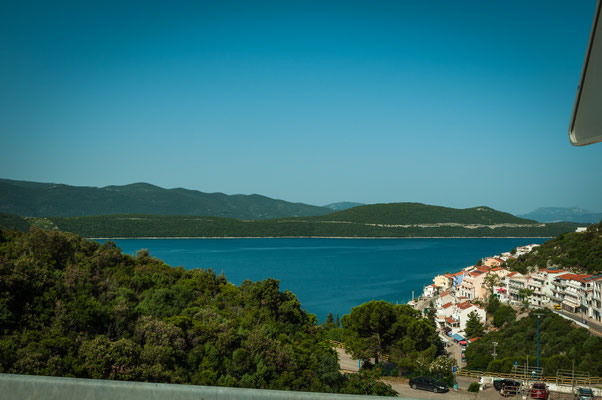 Nahe von Duboka, Klek und Neum in Kroatien