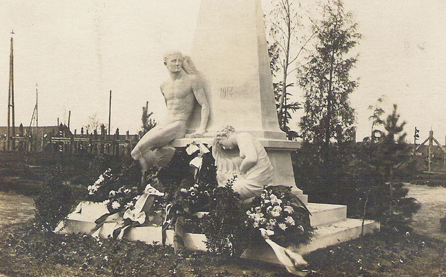 Denkmal Kriegsgefangenenlager Großer Bockhorst , 1914 - 1921
