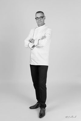 portrait studio corporate masculin entrepreneur pâtissier 