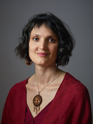 portrait studio corporate féminin