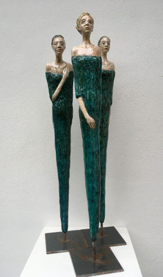 A espera e o mar, 62 – 65 x 9 x 5 – 7 cm